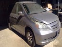 2006 HONDA ODYSSEY, BLUE, EX-L MODEL, 3.5L,AT, FWD,  A25175
